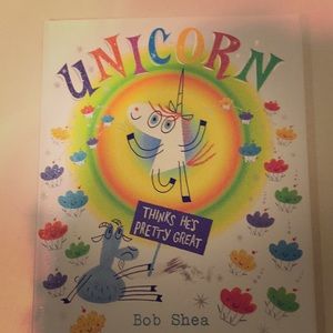 Unicorn thinks he’s pretty great (autographed)